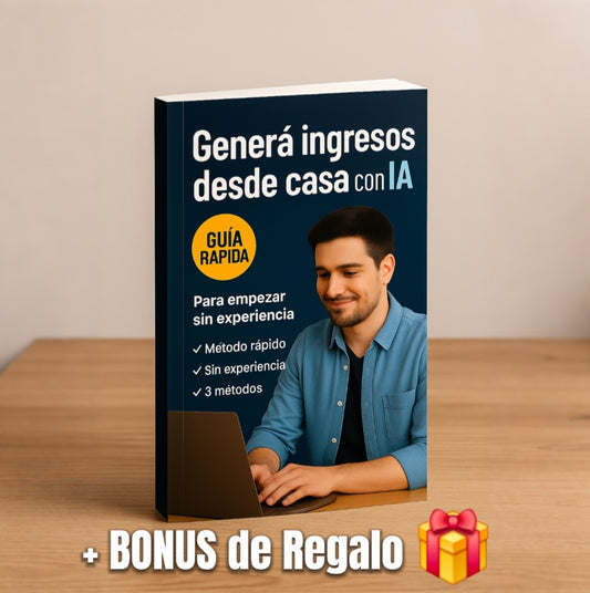 Como ganar dinero con IA sin experiencia